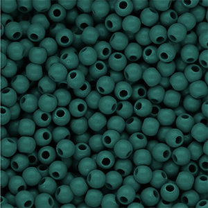 4 mm DQ acryl kralen shiny Mediterranea green 19-4517 TCX
