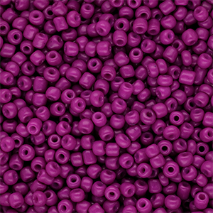 Glaskralen Rocailles 8/0 (3mm) Purple
