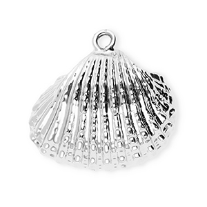 Schelp hangers specials kokkel Silver