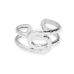 Roestvrij stalen (RVS) Stainless steel ringen Silver