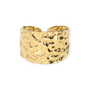 Roestvrij stalen (RVS) Stainless steel ringen Gold