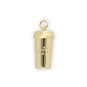 Brass TQ metaal bedels beker Gold