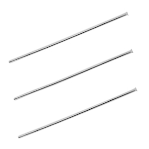 Roestvrij stalen (RVS) nietstiften 35mm stainless steel Zilver
