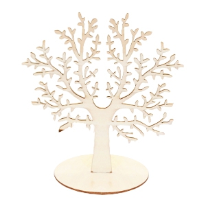Sieraad display boom hout Natural (natuurlijke kleur van het hout)
