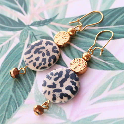 Nieuw project: maak oorbellen met onze trendy, nieuwe schelp kralen!
