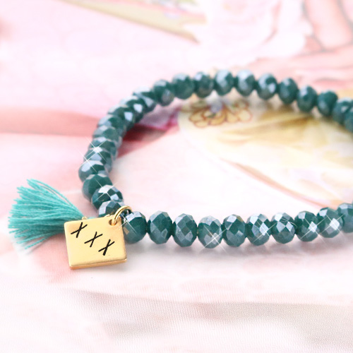 Deze armbandjes maak je gemakkelijk zelf met de nieuwe top facet armbandjes