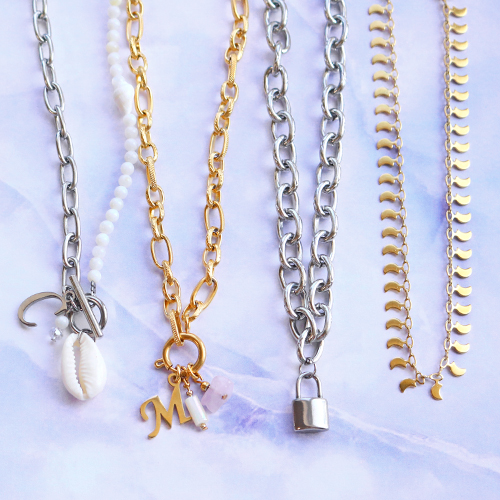 Stijlvolle kettingen en accessoires maken met stainless steel jasseron! 