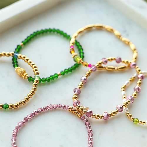 Tips voor het presenteren van armbanden met facet kralen