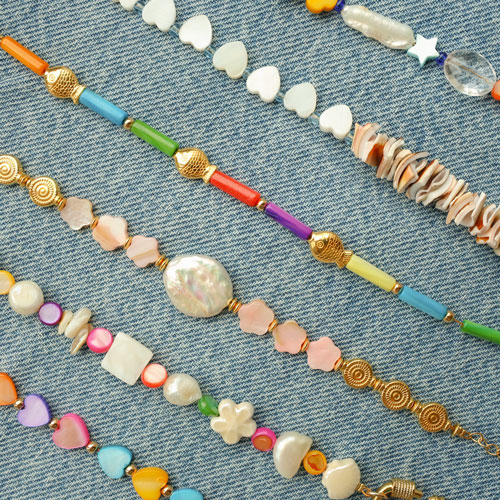 Cre&euml;r mooie sieraden met onze nieuwe schelp kralen