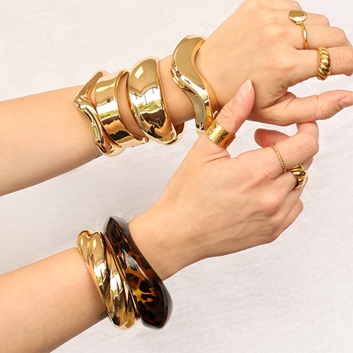 Laat je inspireren met resin en metalen armbanden