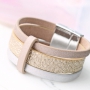 Metallic armbanden van imi leer en nieuwe BQ sloten