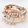 Sieraden van natuursteenkralen & half edelsteen met een natuurlijke uitstraling