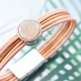 Designer Quality leren armbanden in natuurlijke en zachte tinten!