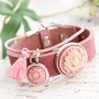 Armbandjes en een sleutelhanger met de leukste, nieuwe camee cabochons