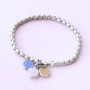 Diverse sieraden met crystal glas hangers