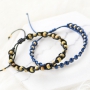 Vrolijke armbandjes met nieuw macram&eacute; draad: perfect voor het najaar!