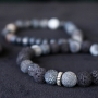  Stoere mannensieraden met kralen en DQ leer