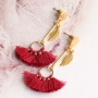 Trendy fringe oorbellen met nieuwe kwastjes volgens de laatste trends!