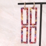 Trend alert! Handmade resin oorbellen