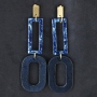 Trendy oorbellen van nieuwe velvet hangers!