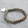 Maak armbandjes met onze nieuwe natuursteen kralen met een natuurlijke look