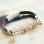 Maak armbandjes met onze nieuwe natuursteen kralen met een natuurlijke look