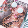 Sunny days! DIY zonnebrillenkoorden met kauri schelpen, pompoms, macram&eacute; en meer!