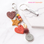 Maak trendy sleutelhangers met een nieuwe collectie ImpressArt en leren hangers