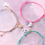 Persoonlijke armbanden en kettingen maken met stainless steel alfabet bedels