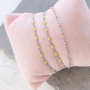 Op en top zomer: enkelbandjes en armbandjes van stainless steel
