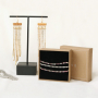 Sparkly armbandjes en oorbellen met strass chain!