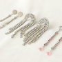 Sparkly armbandjes en oorbellen met strass chain!
