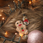 Hier leer je hoe je fantastische kersthangers maakt voor in de kerstboom: