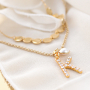 Nieuwe trendy metalen initial bedels met strass & sieradenkaartjes!