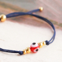 Fijn armbandjes maken met de nieuwe evil eye kralen: