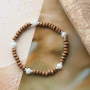 Ga aan de slag met hout kralen en maak prachtige armbanden