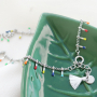Sieraden inspiratie met het nieuwe stainless steel jasseron met oil gekleurde spikes: