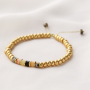 Maak een mooie zomerse sieraden set met deze natuursteen discs kralen:
