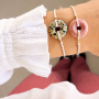 Zie hier hoe je zelf prachtige oorbellen en armbanden maakt met natuursteen disc hangers