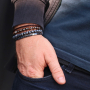 Zo maak je stoere heren armbanden met glaskralen en hematite kralen: