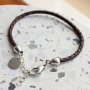 Zo maak je stoere heren armbanden met glaskralen en hematite kralen:
