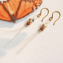 Deze unieke sieraden kun je maken met natuursteen kralen en Artistic Wire: