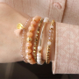 Inspiratie voor het maken van armbandjes met top facet kralen 