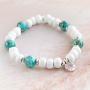 Inspiratie voor het maken van heren en dames armbanden met houten kralen 