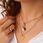 Inspiratie voor classy en trendy sieraden met DQ metalen bedels en kralen 
