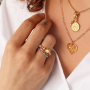Inspiratie voor classy en trendy sieraden met DQ metalen bedels en kralen 