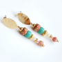 Trendy sieraden ontwerpen met DQ Grieks keramiek gold spot kralen