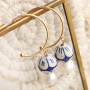 Inspiratie voor het maken van unieke sieraden met handbeschilderde keramiek kralen