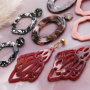 Get inspired! Maak de mooiste oorbellen collectie met deze resin hangers