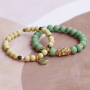 Trendy sieraden inspiratie met acryl kralen in prachtige kleuren